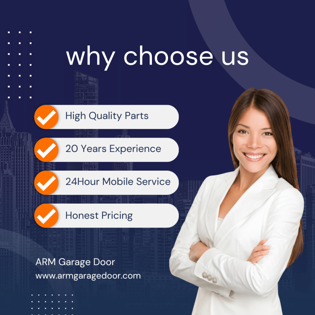 why choose arm garage door