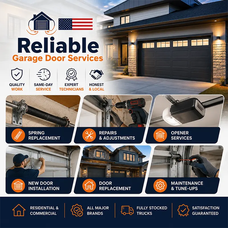 reliable garage door services