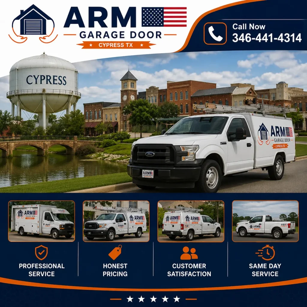 Why Choose ARM Garage Door Cypress TX