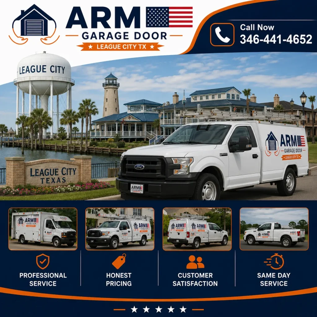 Why Choose ARM Garage Door League City TX?