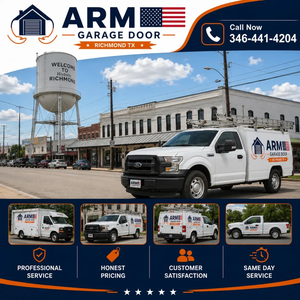 why choose arm garage door richmond tx