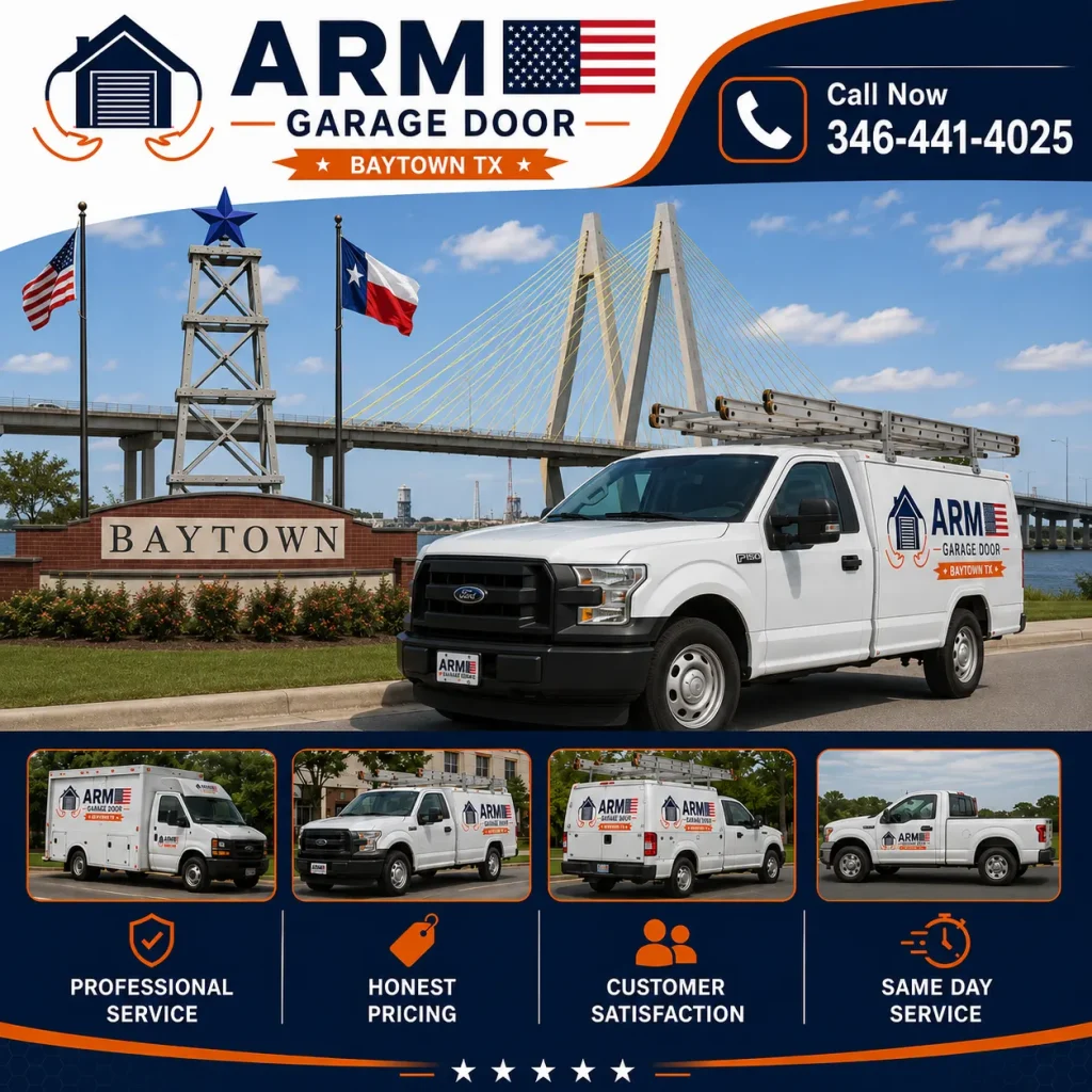 Why Choose ARM Garage Door Baytown TX?